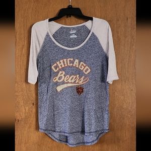 Majestic Bears t-shirt, size large, color blue and gray